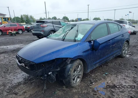 2017 Hyundai Elantra Se from USA, damaged, VIN 5NPD84LFXHH172309